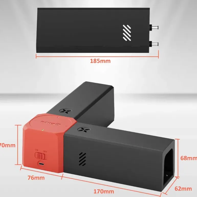 Piège à rongeurs d'angle électrique USB - 2 tunnels - 2000V