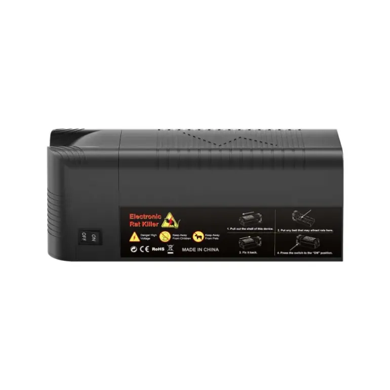 Piège à souris électrique USB - 2500V - 30 chocs par recharge
