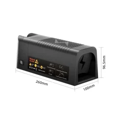 Piège à souris électrique USB - 2500V - 30 chocs par recharge