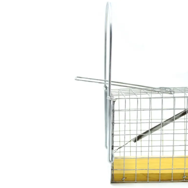 Piège cage à rat 1 entée 235 x 80 x 100 mm