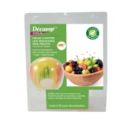 Piège contre les mouches à fruits forme pomme 1 mois