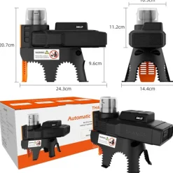Piège Électronique à Souris USB - Décharge 5V/700mA - Autonomie 60 Jours