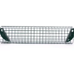 Piège tube à lapins et furets metal Ø 15 cm x longueur 60 cm