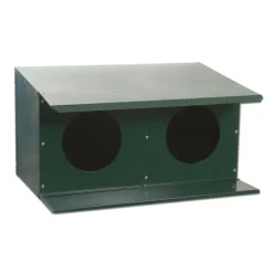Pigeonnier extérieur 2 places thermolaq. vert