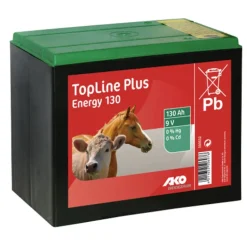 Pile batterie 9V 90 a/h pour électrificateur de clôture