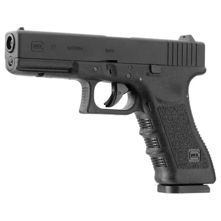 Pistolet CO2 17 8 coups cal. BB/4,5mm ou 4,5mm blowback 3J