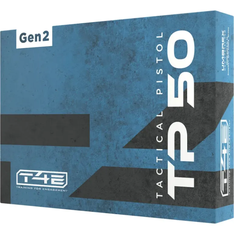 Pistolet CO2 TP50 Gen. 2 6 coups cal. 50 13J L 213mm