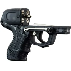 Pistolet d'autodéfense PIEXON JPX6 Noir Laser