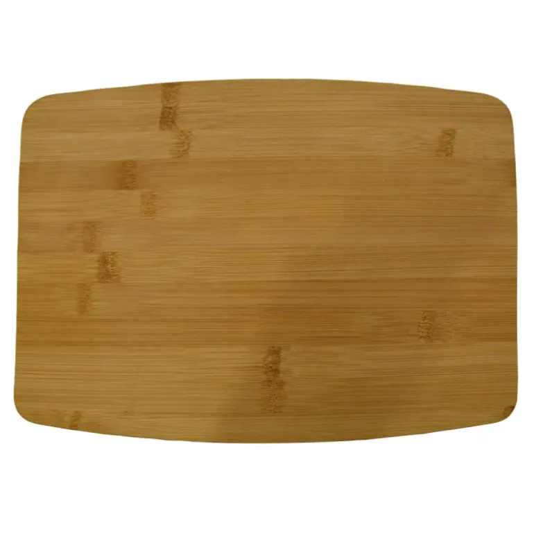 Planche à découper bambou 33 x 23 x 1 cm 2 spatules