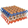 Plateau oeufs plastique empilable 30X30 CM alimentaire lot de 10
