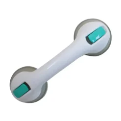 Poignée de bain à ventouses 31cm - Barre d'appui sécurité