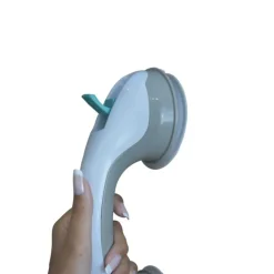 Poignée de bain à ventouses 31cm - Barre d'appui sécurité