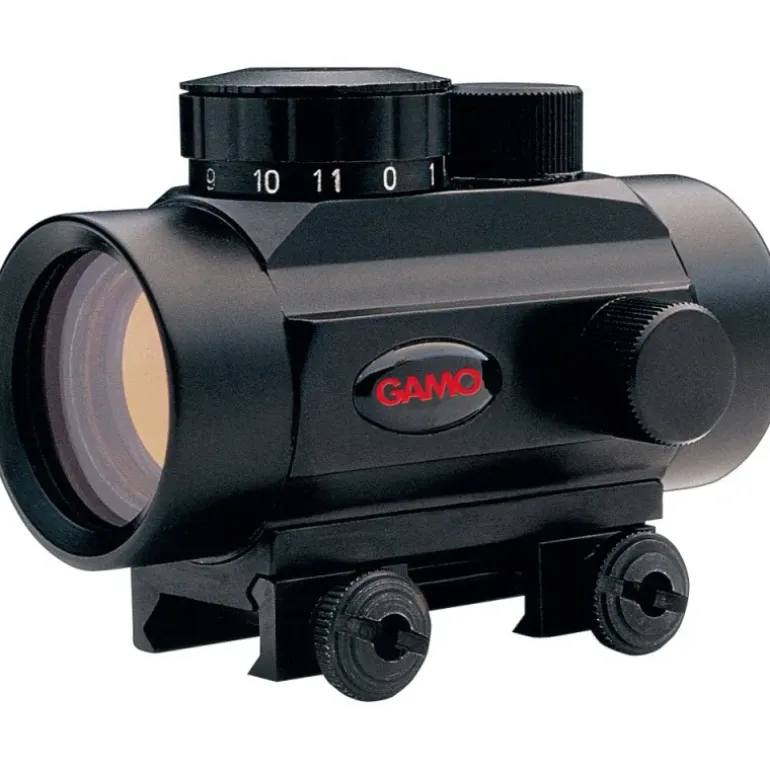 Point rouge de visée lumineux 11 niveaux rail 11mm Ø26mm