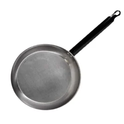 Poêle creuse cuisson trad acier poli laminé à froid 40cm