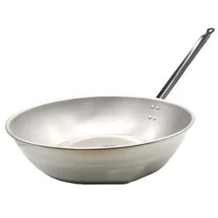 Poêle creuse cuisson trad acier poli laminé à froid 40cm