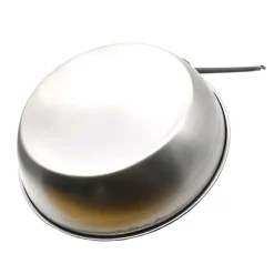 Poêle creuse cuisson trad acier poli laminé à froid 40cm