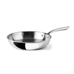 Poêle Trichef Ø22cm en Acier Inoxydable - Tous Feux + Four - LACOR