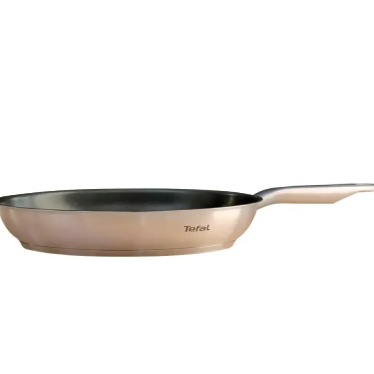 Poêle Virtuoso 250° revêtement antiadhésif acier inox noir Ø30 cm