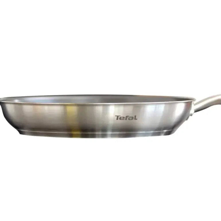Poêle Virtuoso 250° revêtement antiadhésif acier inox noir Ø30 cm