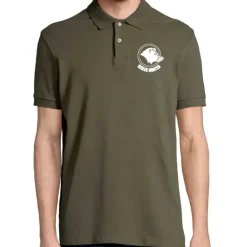 Polo Keiler Hunter kaki logo 2