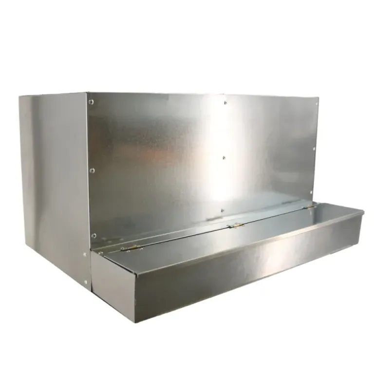 Pondoir galvanisé ramassage extérieur 2 cases