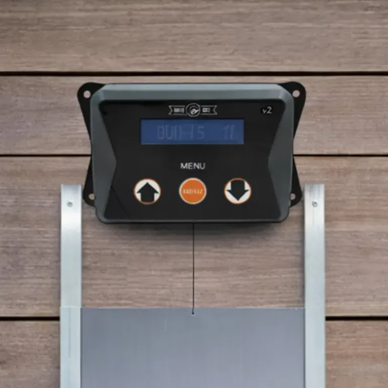 Porte automatique poulailler anti-prédation Breedsafe V2
