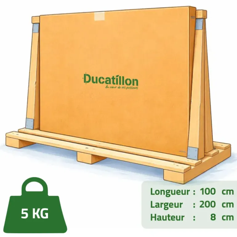 Porte grillagée 1x2m