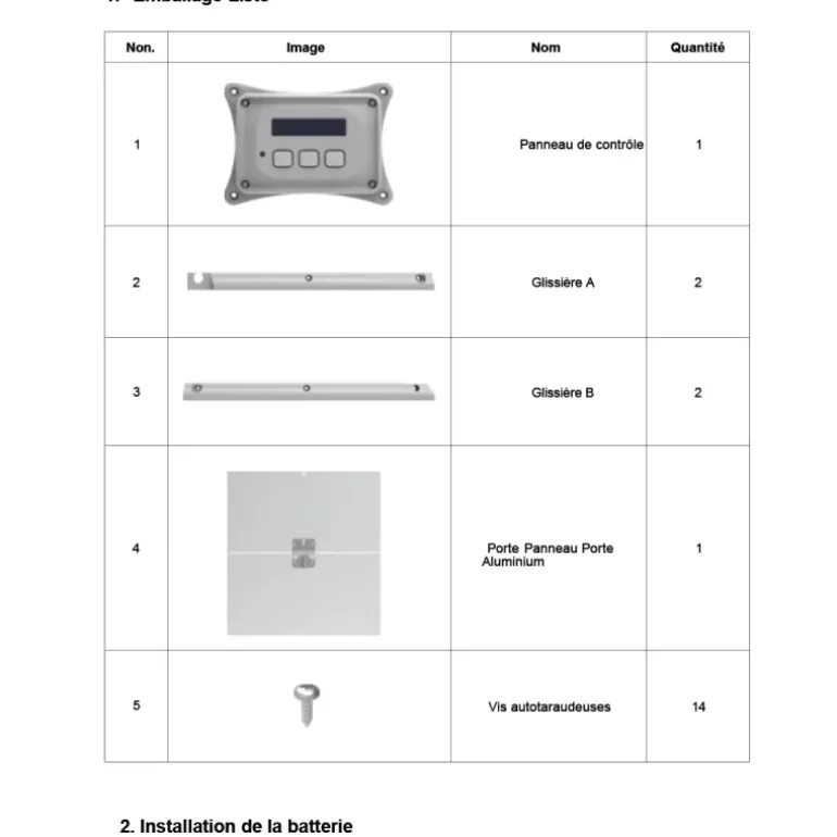 Portier automatique capteur de lumière programmable