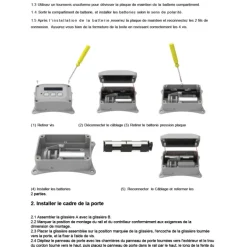 Portier automatique capteur de lumière programmable