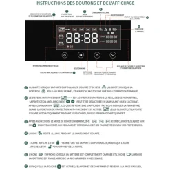 Portier automatique solaire télécommande et application Smartphone