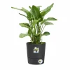 Pot de jardin Ø43xH43cm gris anthracite Elho® en plastique recyclé