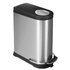 Poubelle à pédale double compartiment 36 L – EKO Viva (20 + 16 L)
