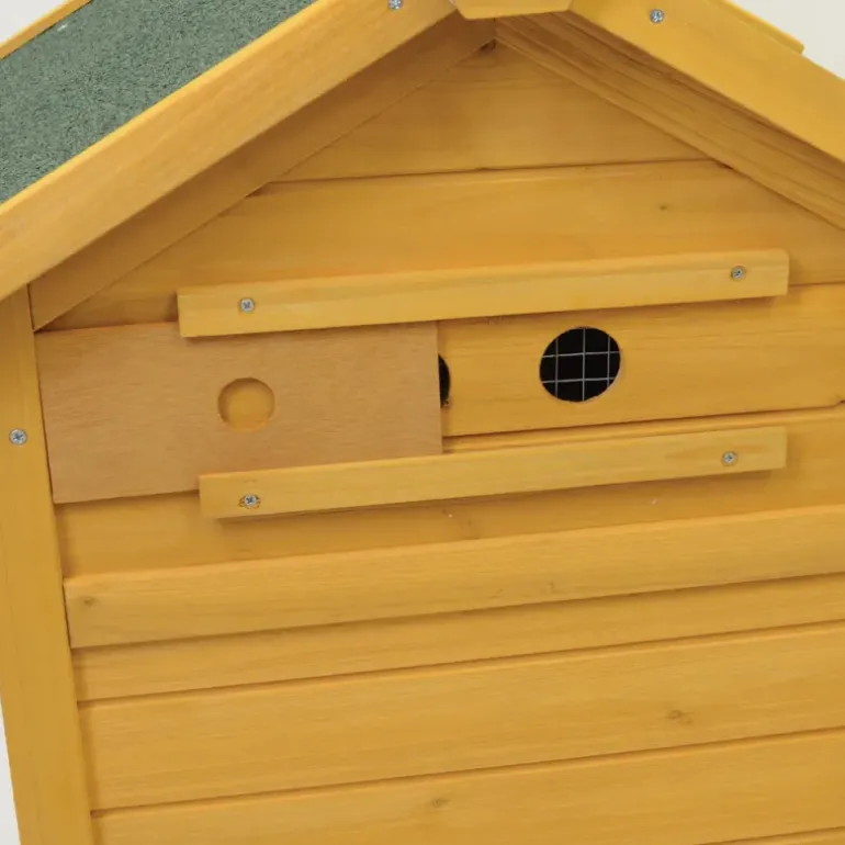 Poulailler bois Avistar 2 poules 80 X 47 X H 77 cm