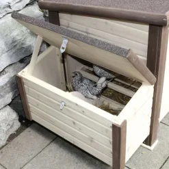 Poulailler chauffant et isolé avec thermostat 3 à 4 poules