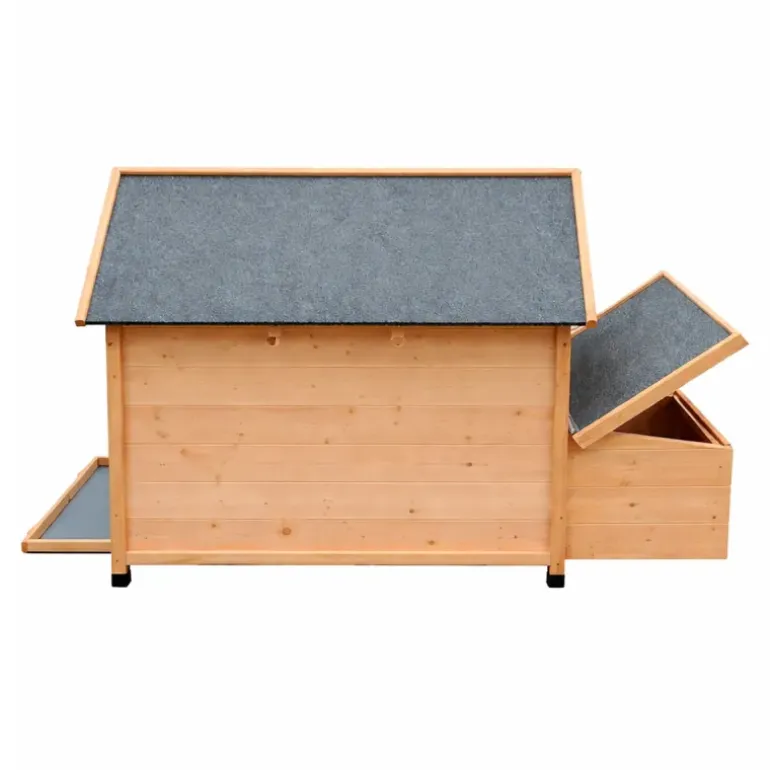 Poulailler en bois avec fenêtre toit en asphalte 3 poules