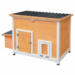 Poulailler Hefa+ en pin traité avec toit plastique - 6 poules