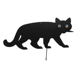 Épouvantails chats pour potager lot de 2