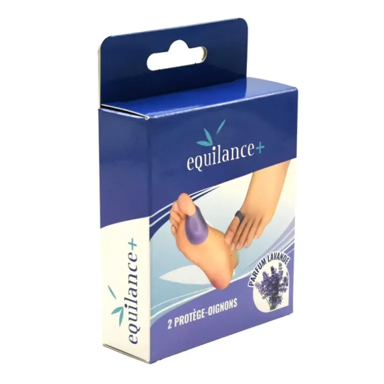 Protège oignons lavande anti-chocs anti-frottements lot de 2