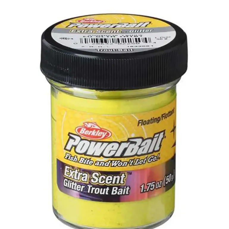 Pâte Flottante Jaune Powerbait® pour Truite - Appât Ultra-Attractif