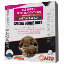 Raticide / souricide ALTO blé difénacum140g