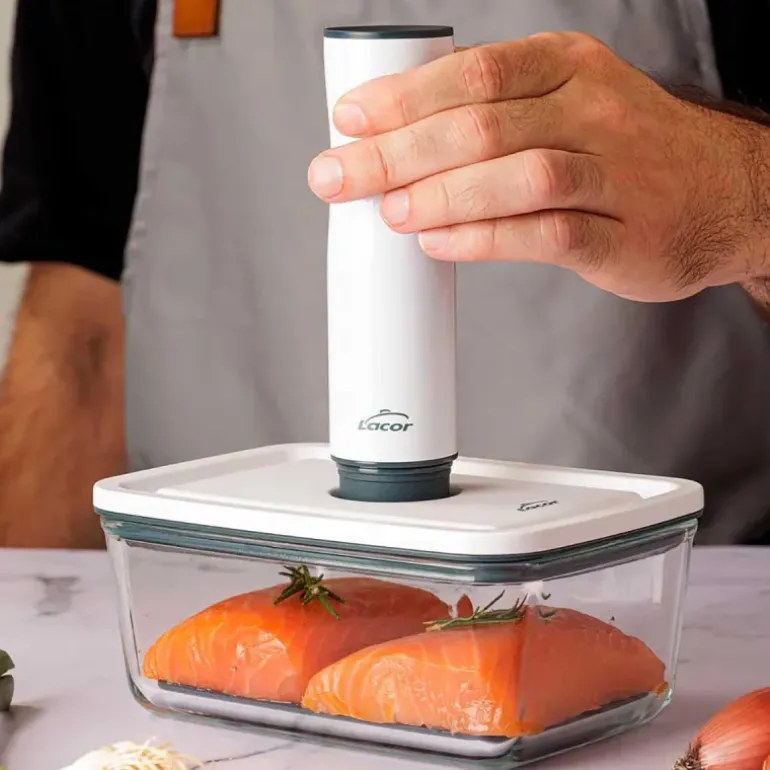 Récipient en Verre Smart 600ml - Hermétique & Multifonction - Lacor