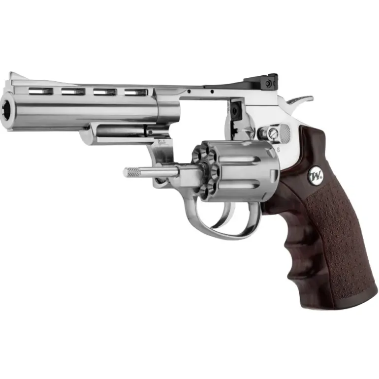 Revolver CO2 Winchester barillet 8 coups acier cal 4.5mm