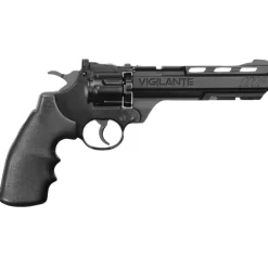 Revolver Vigilante 6-10 coups semi auto 4.5mm 4,4J noir L28,85cm