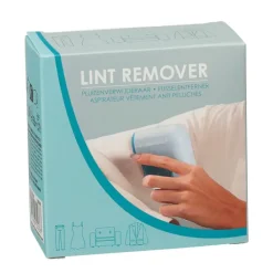 Rouleau anti-peluches électrique avec collecteur intégré
