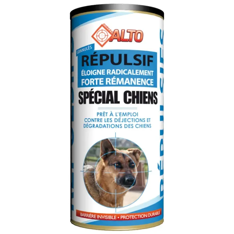 Répulsif anti-chiens granulés Alto 800g