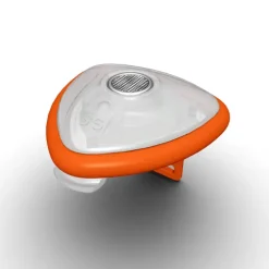Répulsif électronique anti tiques et puces pour chien et chats orange