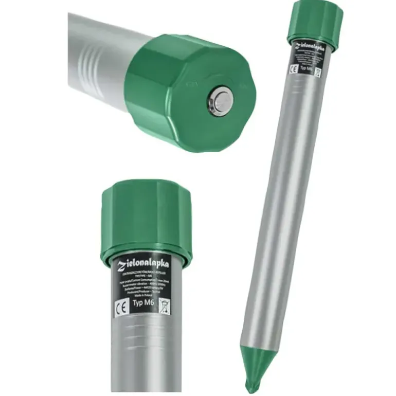 Répulsif électronique M6 1500m² anti-taupes rongeurs étanche