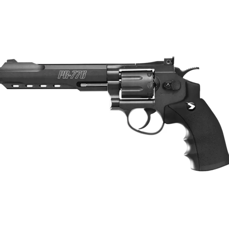 Révolver PR776 cal 4.5 8 coups 125m/s L29cm