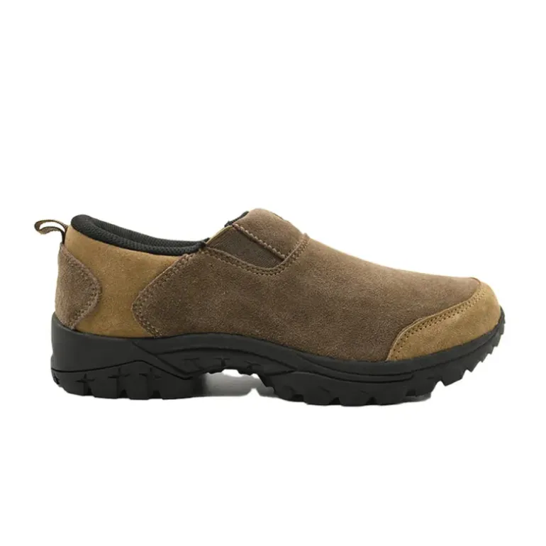 Sabots Montana cuir suédé chocolat / taupe 39 à 46