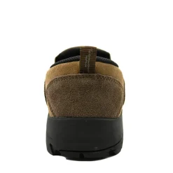 Sabots Montana cuir suédé chocolat / taupe 39 à 46